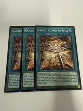 3X Ragged Records of Rites Super Rare CORI-EN062  picture