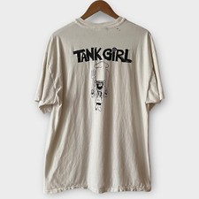 1994 Tank Girl Movie Catering Crew Vintage Tee Shirt 90s 1990s picture