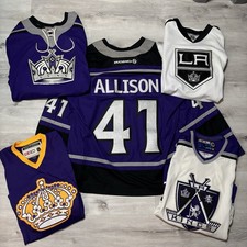 Vintage Los Angeles Kings NHL Jersey Lot 5x - CCM- Reebok- KOHO Allison #41 picture