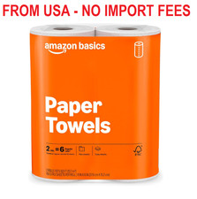 2-Ply Flex-Sheets Paper Towels, 2-Pack, 150 Sheets per Roll, 2 Basics Rolls = 6  picture