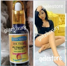 Raw white Egg yolk, xtra whitening serum.👌👌50ml X 1. 💯 satisfaction picture