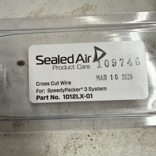 eBay Title: OEM Sealed Air SpeedyPacker III Cross Cut Wire 1012LX-01 New picture