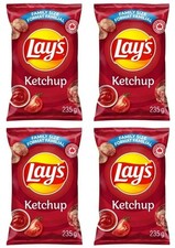 Lay's Ketchup Flavored Potato Chips, 220g (4 Pack) picture