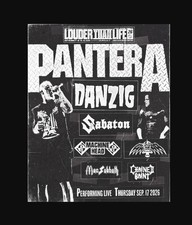 Pantera Louder Than Life Louisville KY Sep 17 2026 Poster picture
