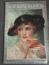 PICTORIAL REVIEW Magazine Feb 1915 Kathleen Norris Story Julia Page, Ads et al. picture