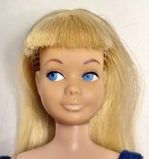 Vintage Mattel 1965 #1030 Blonde Bend Leg Skipper Doll with Box Lid picture