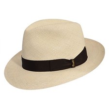 Borsalino Fino Panama Fedora-2 1/2