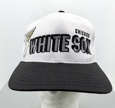 Vintage Chicago White Sox MLB American Needle Snapback Hat White picture