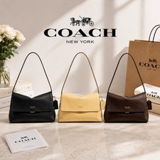 COACH Chelsea Shoulder Bag 30 Leather Crossbody Handbag NWT CDS58 Hobo New picture