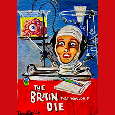 DBL. ACEO ORIGINAL SCI-FI 