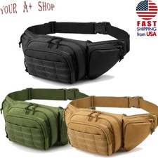 Military Tactical Waist Belt Multifun Bag Crossbody Pack Accessories Pack Hiking picture