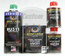 House of Kolor USC01-Q Kosmic Show Klear Clearcoat QUART Kit + Medium Reducer picture