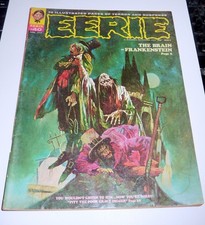 Eerie #40 June 1972 Warren Magazine Horror Comic Vintage 76 Pages Frankenstein picture
