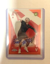 2024 Topps Chrome Tennis Aces BEN SHELTON - AUTO /25 ORANGE #CAA-BS ROOKIE picture