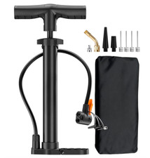 Bomba de Aire para Bicicleta con Válvulas Presta y Schrader para Bicis y Balones picture