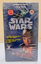 Vintage 1995 POG Star Wars Milkcap Booster Box Sealed 24 Packs NOS picture