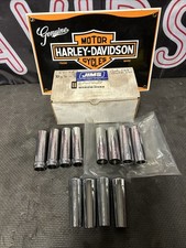 NOS Harley Evolution JIMS CHROME BILLET Pushrod Cover Set Tubes Big Twin 1984-98 picture