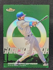 2005 Topps Finest Baseball Green Refractor 124/199 Nomar Garciaparra picture