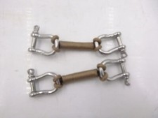 2 Pk OEM Riomar Teak Interchangeable Dress Shoe Bearings Deck Drivers Waterman picture