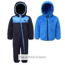 Snozu Infant 2-piece Fleece Set, Blue nwt 24m picture