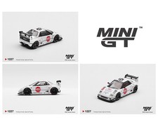 Mini GT (JDM) Mazda AZ-1 Liberty Walk LB40 LB-Hinomaru White #1227 1/64 picture