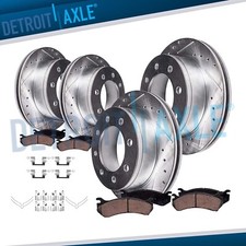4WD Front Rear Drilled Rotor Brake Pad for Ford Excursion F-250 F-350 Super Duty picture