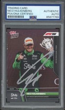 2025 Topps Now F1 #51 Nico Hulkenberg 1st Career Podium British GP P3 PSA AUTO picture