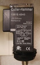 Eaton Electronic Eye 10'  Reflective solid State 24 240 Vac 12 240VDC 1351E-6543 picture