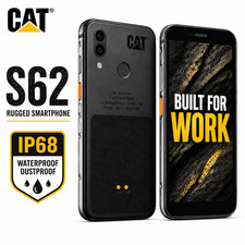 CAT S62 Rugged Android Smartphone 128GB Factory Unlocked 4G LTE GSM Black picture