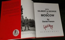 GILBERT and GEORGE In Moscow HAND SIGNED Collectible First Ltd. Edition picture