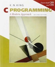 C Programming: A Modern Approach - Paperback, by King K. N. - Very Good picture