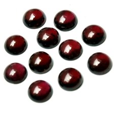 Wholesale Lot of 7mm Round Cabochon Natural Garnet Loose Calibrated Gemstone picture