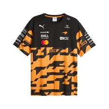 PUMA Mclaren 1000Th Grand Prix Replica Crew Neck Short Sleeve T-Shirt Mens Size picture