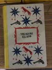 VTG 1956 Treasure Island By Robert Louis Stevenson Junior Deluxe Edition picture