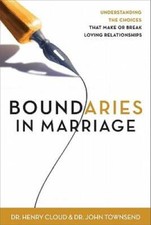 Boundaries in Marriage - Hardcover By Cloud, Henry - GOOD picture