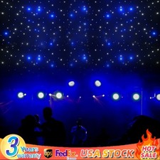 20x10FT DMX512 LED Star Stage Backdrop Curtain Background Starry Sky +Controller picture
