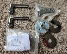 Baldwin 5105.260.PASS Estate Lever with 5046 Rose in Polished Chrome picture