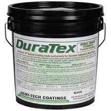Acry-Tech DuraTex Black 5 Gal Spray Grade Cabinet Coating picture