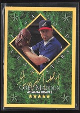 1994 Leaf #8 Greg Maddux Gold Leaf Stars #/10000 picture