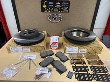 1998-2007 LEXUS LX470 FRONT BRAKE ROTORS & TCMC PADS WITH OEM SHIMS picture