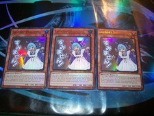 3x Laundry Dragonmaid 1st Edition Ultra Rare RA05-EN095 Yu-Gi-Oh picture
