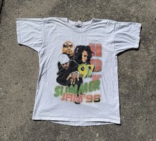 Vintage 1998 Hot 97 Summer Jam Rap Tee Shirt Mase Big Pun Busta Rhymes 90s picture