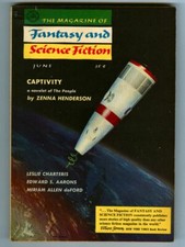 Rare June 1958 Magazine of FANTASY & SCIENCE FICTION Damon KNIGHT Rog PHILLIPS picture