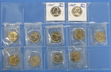 1954 1955 1956 thru 1964 Gem Proof Jefferson Nickel 11pc Set picture