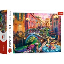 Red An Evening in Venice 3000 Piece Puzzle picture