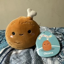 Official Squishmallow Oksana the Fried Chicken/Chicken Leg - New With Tags picture