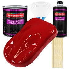 Restoration Shop Victory Red Acrylic Urethane Gallon Kit Auto Paint picture