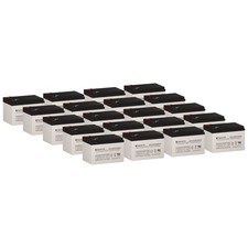 SigmasTek SP12-12 (T2), 12V 12Ah F2 Rechargeable Set of 20 Battery Replacements picture