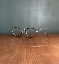 Algha - Savile Row - Glasses | Rare Vintage Beaufort Panto Spectacle Frames picture