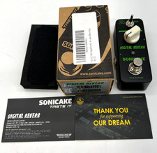 NEW Sonicake Digital Reverb Room Hall Guitar Effects Pedal with Hook and Loop picture